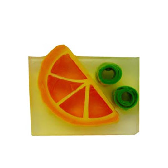 Orange Slice with Essential Oil